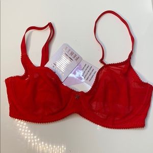 BRIGHT RED Savage X Fenty Lingerie/ Bra